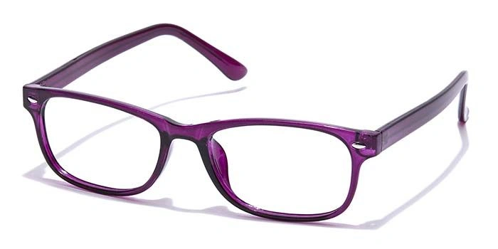 GRAVIATE by Coolwinks E17C7424 Glossy Purple Full Frame Rectangle Eyeglasses for Women-PURPLE-1