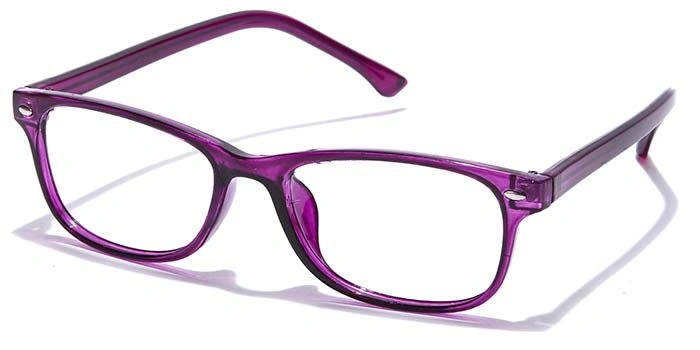 GRAVIATE by Coolwinks E17C7430 Glossy Purple Full Frame Rectangle Eyeglasses for Women-PURPLE-1