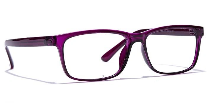 GRAVIATE by Coolwinks E17C7433 Glossy Purple Full Frame Rectangle Eyeglasses for Women-PURPLE-2