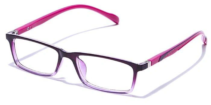 GRAVIATE by Coolwinks E17C7669 Glossy Purple Full Frame Rectangle Eyeglasses for Women-PURPLE-1