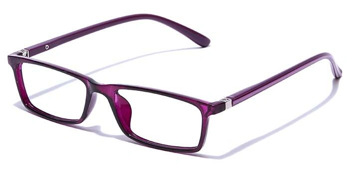 GRAVIATE by Coolwinks E17C7673 Glossy Purple Full Frame Rectangle Eyeglasses for Women-PURPLE-1