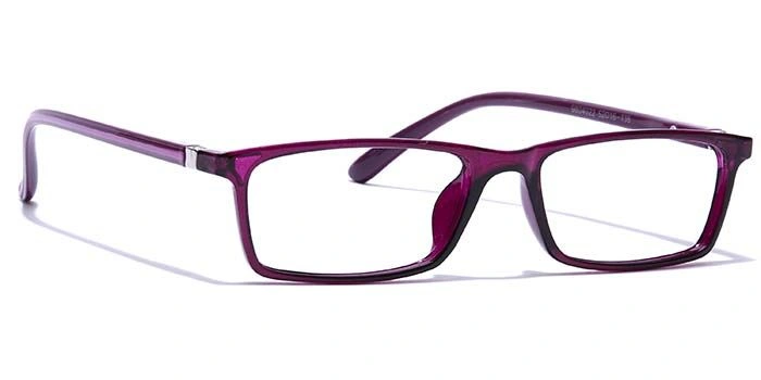 GRAVIATE by Coolwinks E17C7673 Glossy Purple Full Frame Rectangle Eyeglasses for Women-PURPLE-2