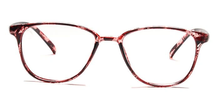 GRAVIATE by Coolwinks E17C5406 Glossy Purple Full Frame Retro Square Eyeglasses for Women-