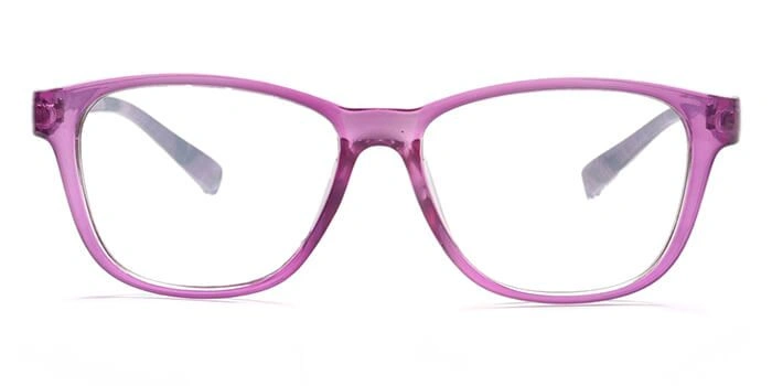 GRAVIATE by Coolwinks E23A5772 Glossy Purple Full Frame Retro Square Eyeglasses for Women-