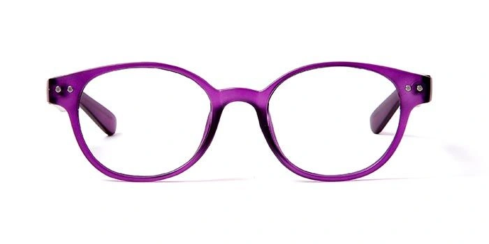 GRAVIATE by Coolwinks E17B5700 Matte Purple Full Frame Round Eyeglasses for Kids-