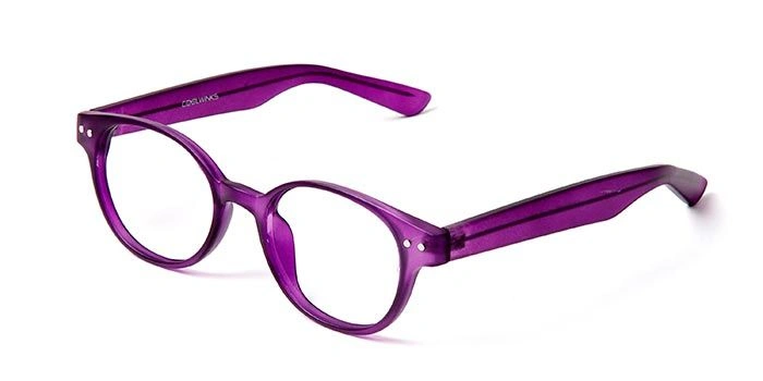 GRAVIATE by Coolwinks E17B5700 Matte Purple Full Frame Round Eyeglasses for Kids-PURPLE-1