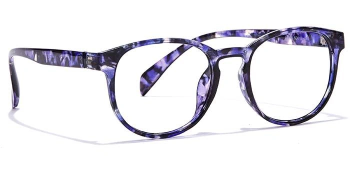 GRAVIATE by Coolwinks E17A6997 Glossy Purple Full Frame Round Eyeglasses for Women-PURPLE-2