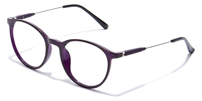 GRAVIATE by Coolwinks E17A7092 Glossy Purple Full Frame Round Eyeglasses for Women-PURPLE-1