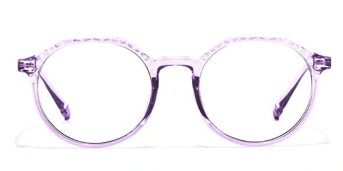 GRAVIATE by Coolwinks E17A7311 Glossy Purple Full Frame Round Eyeglasses for Women-