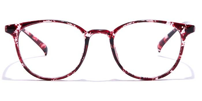 GRAVIATE by Coolwinks E17A7331 Glossy Purple Full Frame Round Eyeglasses for Women-