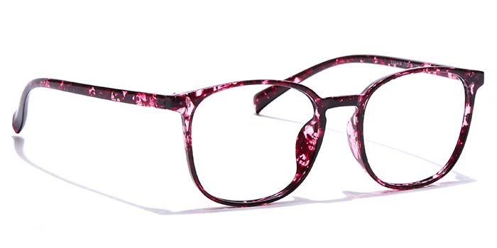 GRAVIATE by Coolwinks E17A7333 Purple Full Frame Round Eyeglasses for Women-PURPLE-2