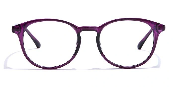 GRAVIATE by Coolwinks E17A7347 Glossy Purple Full Frame Round Eyeglasses for Women-