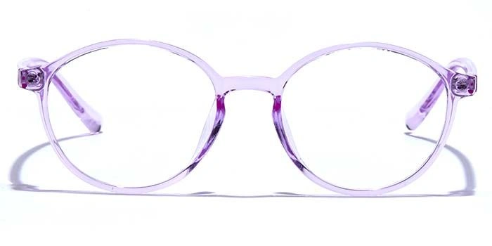 GRAVIATE by Coolwinks E17A7522 Glossy Purple Full Frame Round Eyeglasses for Women-