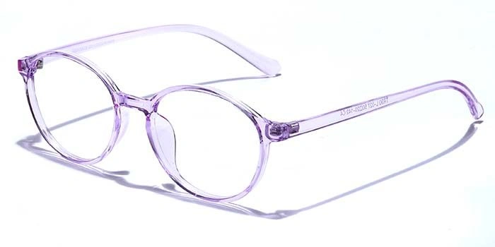 GRAVIATE by Coolwinks E17A7522 Glossy Purple Full Frame Round Eyeglasses for Women-PURPLE-1