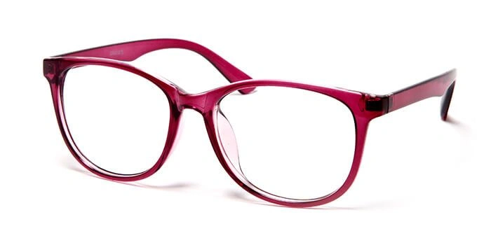 GRAVIATE by Coolwinks E17B3796 Glossy Purple Full Frame Round Computer Glasses for Women-PURPLE-1