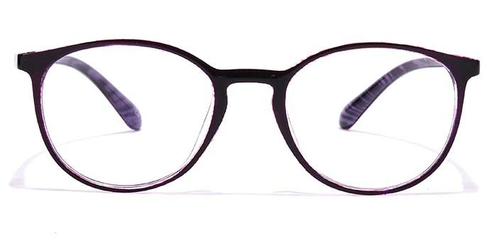 GRAVIATE by Coolwinks E17B6974 Glossy Purple Full Frame Round Eyeglasses for Women-