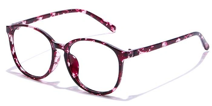 GRAVIATE by Coolwinks E17B7249 Glossy Purple Full Frame Round Eyeglasses for Women-PURPLE-1