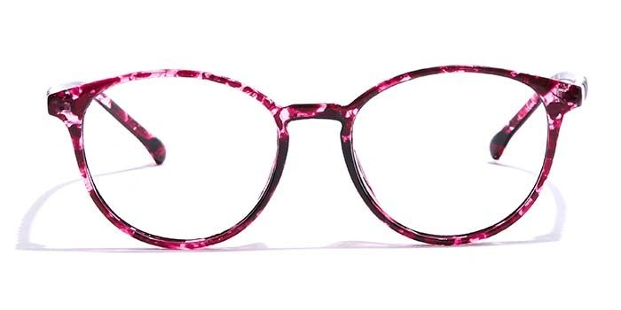 GRAVIATE by Coolwinks E17B7283 Glossy Purple Full Frame Round Eyeglasses for Women-