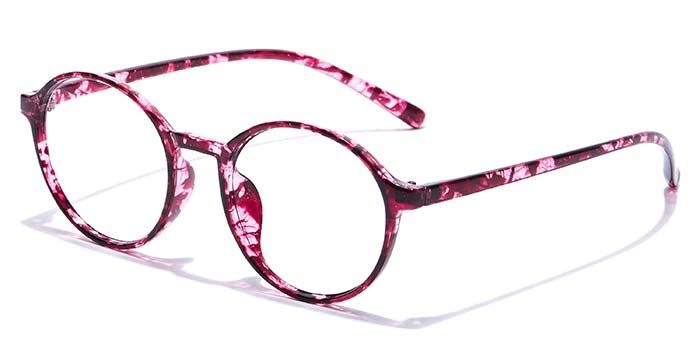 GRAVIATE by Coolwinks E17B7287 Glossy Purple Full Frame Round Eyeglasses for Women-PURPLE-1