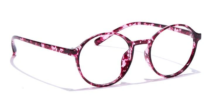 GRAVIATE by Coolwinks E17B7287 Glossy Purple Full Frame Round Eyeglasses for Women-PURPLE-2