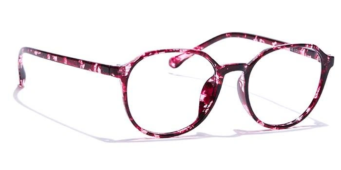 GRAVIATE by Coolwinks E17B7294 Glossy Purple Full Frame Round Eyeglasses for Women-PURPLE-2