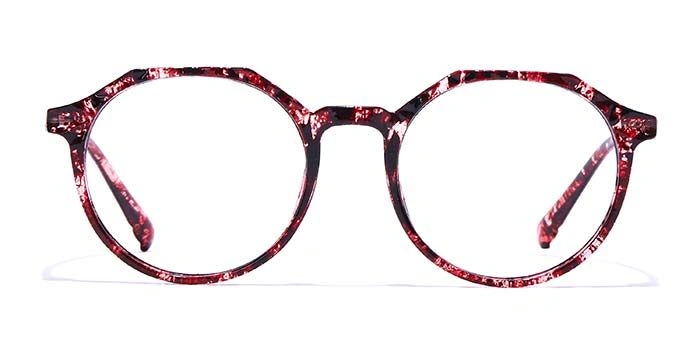 GRAVIATE by Coolwinks E17B7310 Glossy Purple Full Frame Round Eyeglasses for Women-