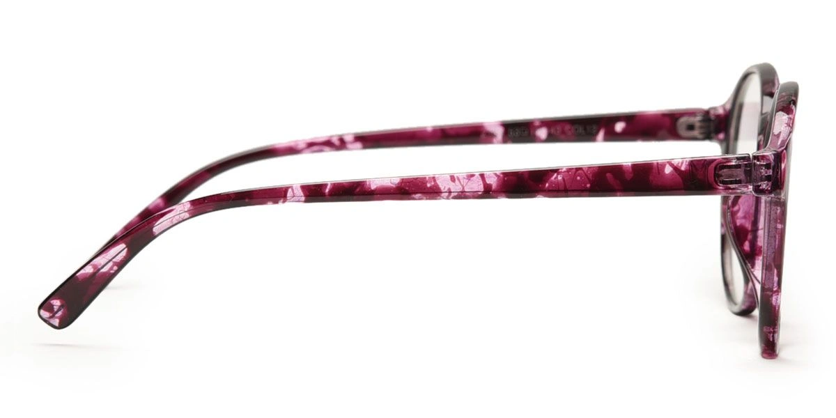 GRAVIATE by Coolwinks E17C3646 Glossy Purple Full Frame Round Computer Glasses for Women-PURPLE-2