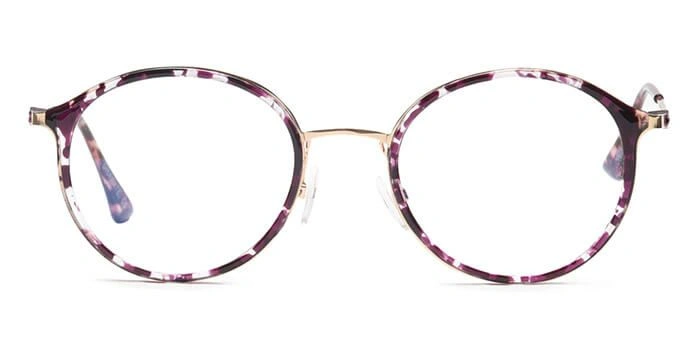 GRAVIATE by Coolwinks E17C4315 Glossy Purple Full Frame Round Computer Glasses for Women-