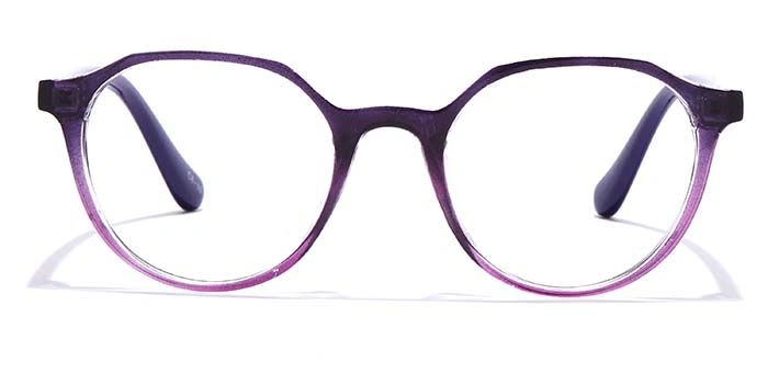 GRAVIATE by Coolwinks E17C6947 Glossy Purple Full Frame Round Eyeglasses for Women-