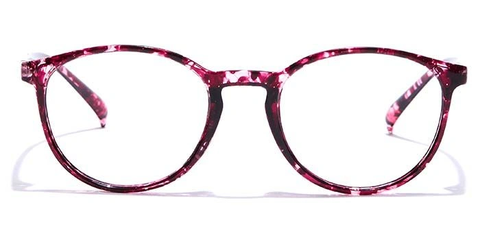 GRAVIATE by Coolwinks E17C7252 Glossy Purple Full Frame Round Eyeglasses for Women-