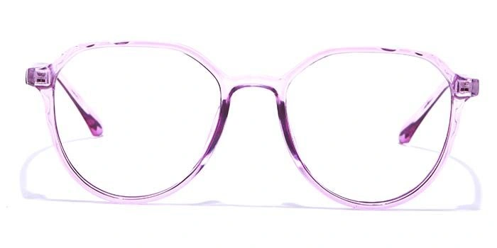 GRAVIATE by Coolwinks E17C7323 Glossy Purple Full Frame Round Eyeglasses for Women-