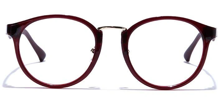 GRAVIATE by Coolwinks E33C7525 Glossy Purple Full Frame Round Eyeglasses for Women-