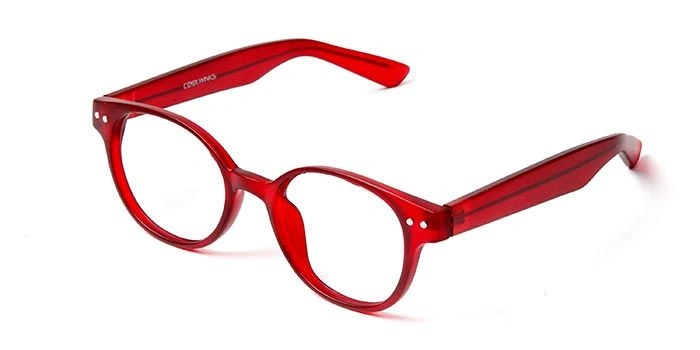 GRAVIATE by Coolwinks E50C5700 Matte Red Full Frame Round Eyeglasses for Kids-RED-1