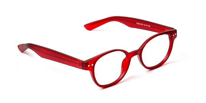 GRAVIATE by Coolwinks E50C5700 Matte Red Full Frame Round Eyeglasses for Kids-RED-2