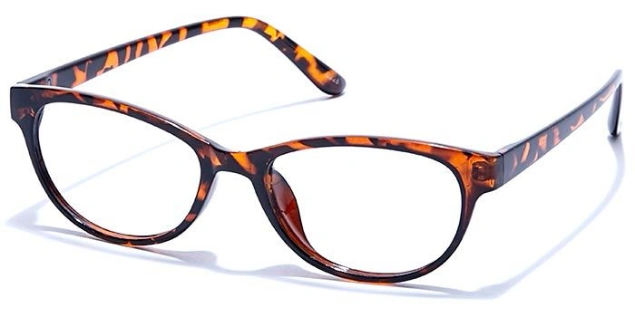 GRAVIATE by Coolwinks E18A6693 Glossy Tortoise Full Frame Oval Eyeglasses for Women-TORTOISE-1