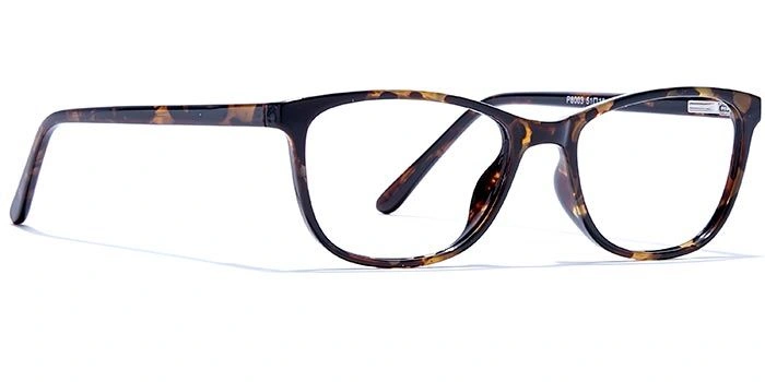 GRAVIATE by Coolwinks E18A6683 Glossy Tortoise Full Frame Rectangle Eyeglasses for Men and Women-TORTOISE-2