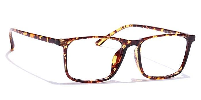 GRAVIATE by Coolwinks E18A7327 Glossy Tortoise Full Frame Rectangle Eyeglasses for Men and Women-TORTOISE-2