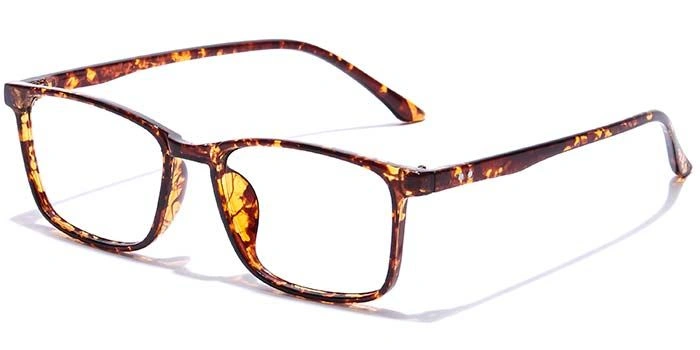 GRAVIATE by Coolwinks E18A7348 Glossy Tortoise Full Frame Rectangle Eyeglasses for Men and Women-TORTOISE-1