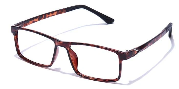 GRAVIATE by Coolwinks E18A7650 Glossy Tortoise Full Frame Rectangle Eyeglasses for Men and Women-TORTOISE-1