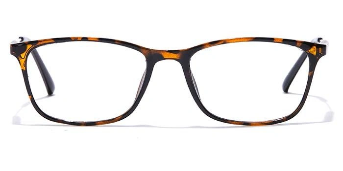 GRAVIATE by Coolwinks E18B7095 Glossy Tortoise Full Frame Rectangle Eyeglasses for Men and Women-