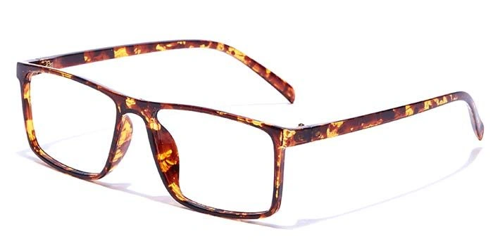 GRAVIATE by Coolwinks E18B7355 Glossy Tortoise Full Frame Rectangle Eyeglasses for Men and Women-TORTOISE-1