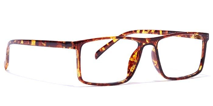 GRAVIATE by Coolwinks E18B7355 Glossy Tortoise Full Frame Rectangle Eyeglasses for Men and Women-TORTOISE-2