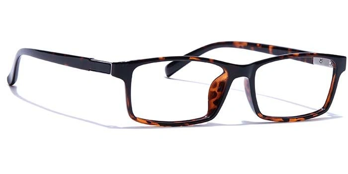 GRAVIATE by Coolwinks E18B7517 Glossy Tortoise Full Frame Rectangle Eyeglasses for Men and Women-TORTOISE-2