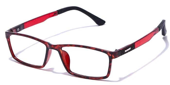 GRAVIATE by Coolwinks E18B7665 Glossy Tortoise Full Frame Rectangle Eyeglasses for Men and Women-TORTOISE-1