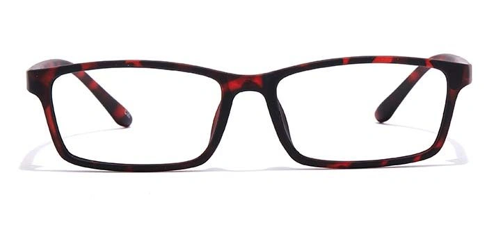 GRAVIATE by Coolwinks E18C6966 Matte Tortoise Full Frame Rectangle Eyeglasses for Men and Women-