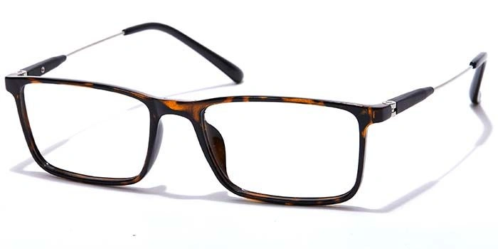 GRAVIATE by Coolwinks E18C7089 Glossy Tortoise Full Frame Rectangle Eyeglasses for Men and Women-TORTOISE-1