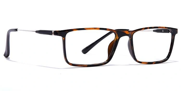 GRAVIATE by Coolwinks E18C7089 Glossy Tortoise Full Frame Rectangle Eyeglasses for Men and Women-TORTOISE-2