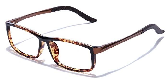 GRAVIATE by Coolwinks E18C7519 Glossy Tortoise Full Frame Rectangle Computer Eyeglasses for Men and Women-TORTOISE-1