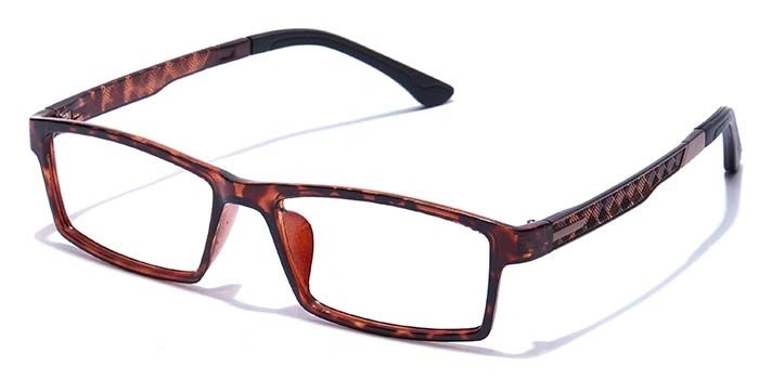 GRAVIATE by Coolwinks E18C7645 Glossy Tortoise Full Frame Rectangle Eyeglasses for Men and Women-TORTOISE-1