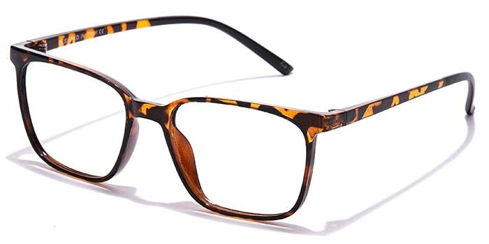 GRAVIATE by Coolwinks E18A6978 Glossy Tortoise Full Frame Retro Square Eyeglasses for Men and Women-TORTOISE-1